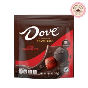 Dove Promises Dark Chocolate Candy, 7.61 oz Bag (Pack of 8)